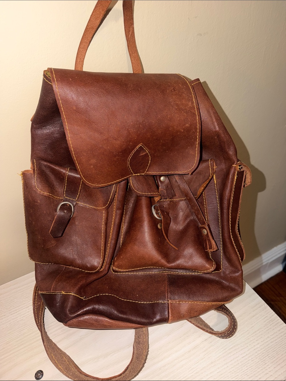 Real Leather women’s Backpack from Marrakesh